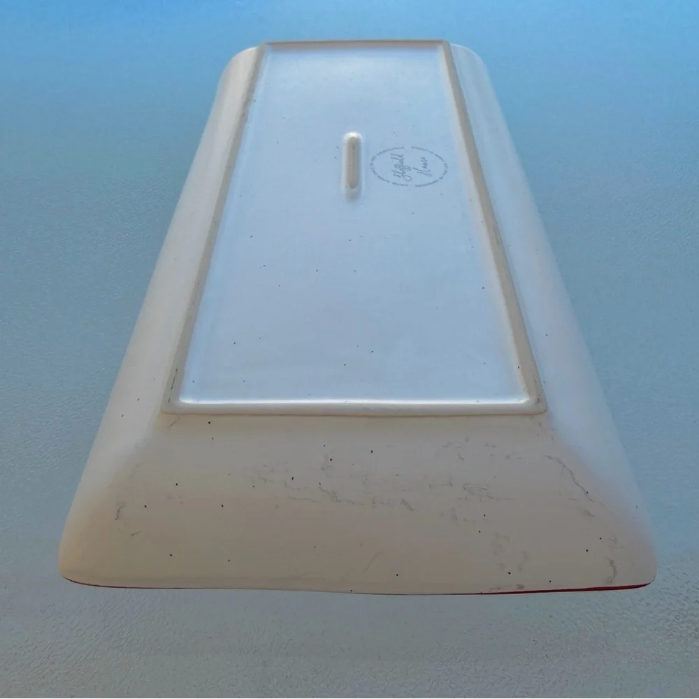 Sheffield Home Valentine Camping Gnome Rectangle Ceramic Serving Tray